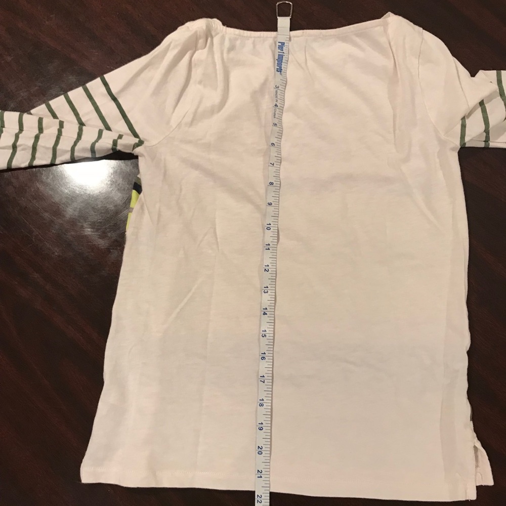 NWOT J Crew Striped Long Sleeve Shirt - Picture 8 of 8